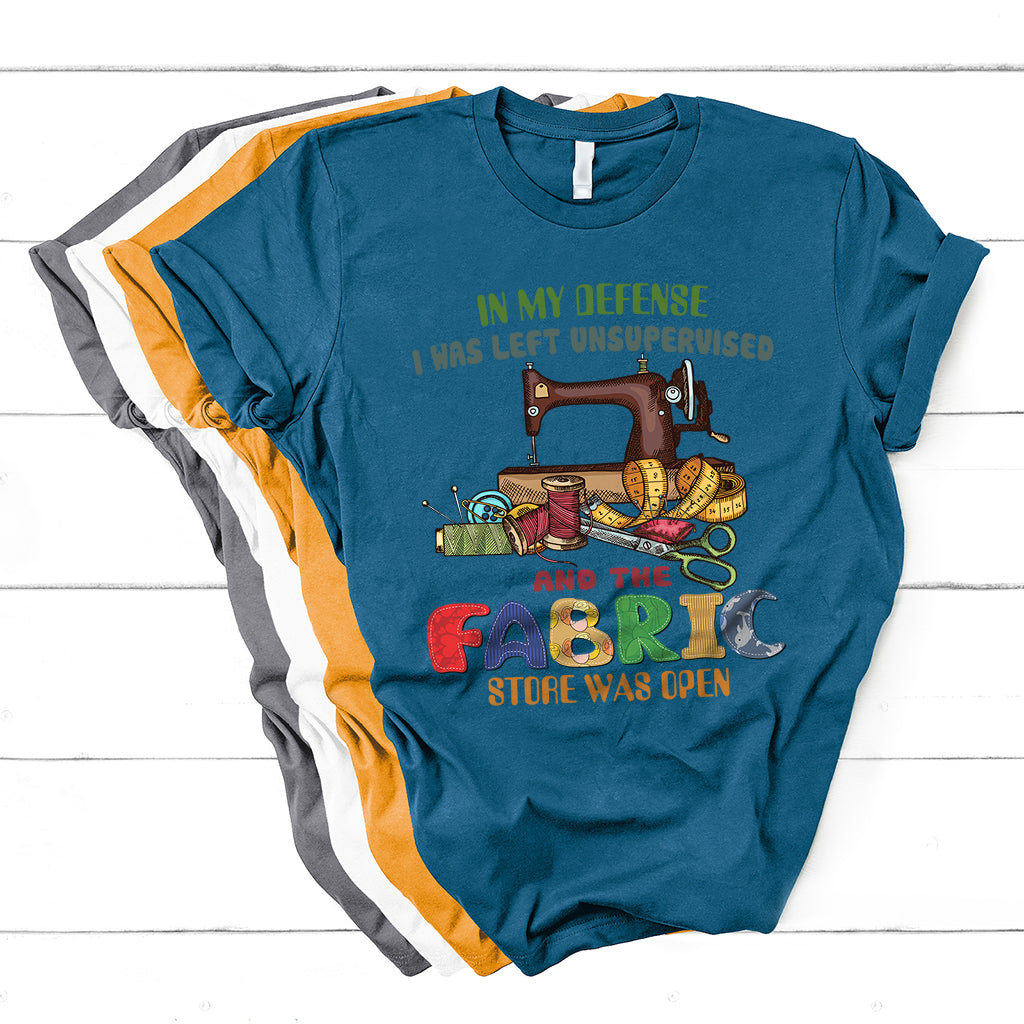 Funny Quilting Design For Women Girls Quilter Sewing Lovers T Shirt - Wonder Print Shop