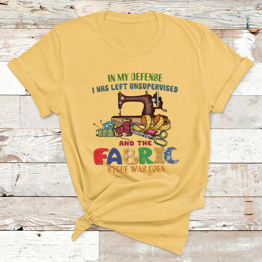 Funny Quilting Design For Women Girls Quilter Sewing Lovers T Shirt - Wonder Print Shop