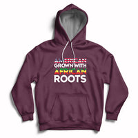 American Grown With African Roots African American Flag Hoodie - Wonder Print Shop