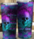 Personalized The Good Girl In Me Got Tired Fire Skull Tumbler