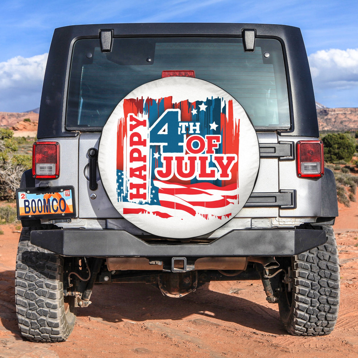 4th Of July Tire Covers - US Independence Day Happy 4th of July Spare Tire Cover NO.62 LT8 - Wonder Print Shop