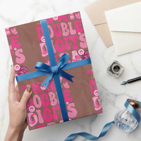10 Years Old Birthday Girl Wrapping Paper Roll In My Double Digits Era - Wonder Print Shop