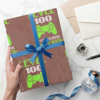 100 Days of School Smarter Wrapping Paper Roll Cool 100th Day Celebration Gift