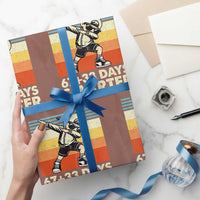 100 Days Smarter Wrapping Paper Roll Funny 67 33 Six Seven Math Teacher Kids 100th Day
