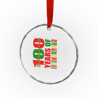 100 Years Of Black History Crystal Glass Ornament African American Historical Figures African American Teacher
