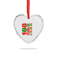 100 Years Of Black History Heart Crystal Glass Ornament African American Historical Figures African American Teacher