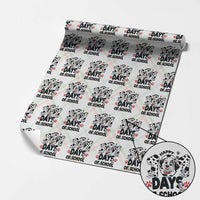 101 Days Of School Dalmatian Dogs Wrapping Paper Roll Happy 101th Day - Wonder Print Shop