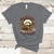 Sunshine Mixed With A Little Hurricane Floral Sunflower Skull Funny T-Shirt - Wonder Print Shop