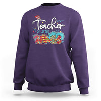 Teacher Of Little Things Teacher Day Reading Day Book Lovers Sweatshirt - Wonder Print Shop