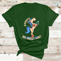 And Why Should I Care Funny Sarcastic Unicorn T Shirt - Wonder Print Shop