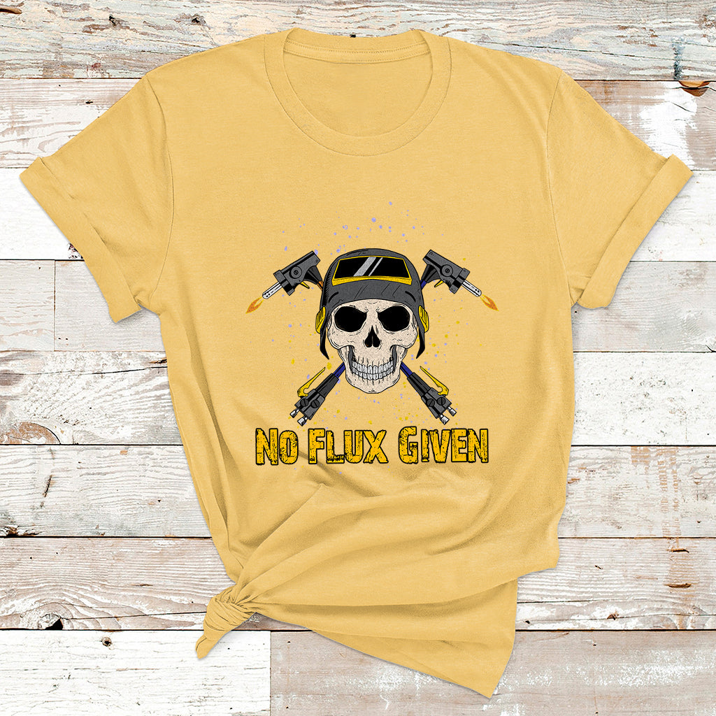 No Flux Given Shirt Funny Welder For Men Welding Gift T Shirt - Wonder Print Shop