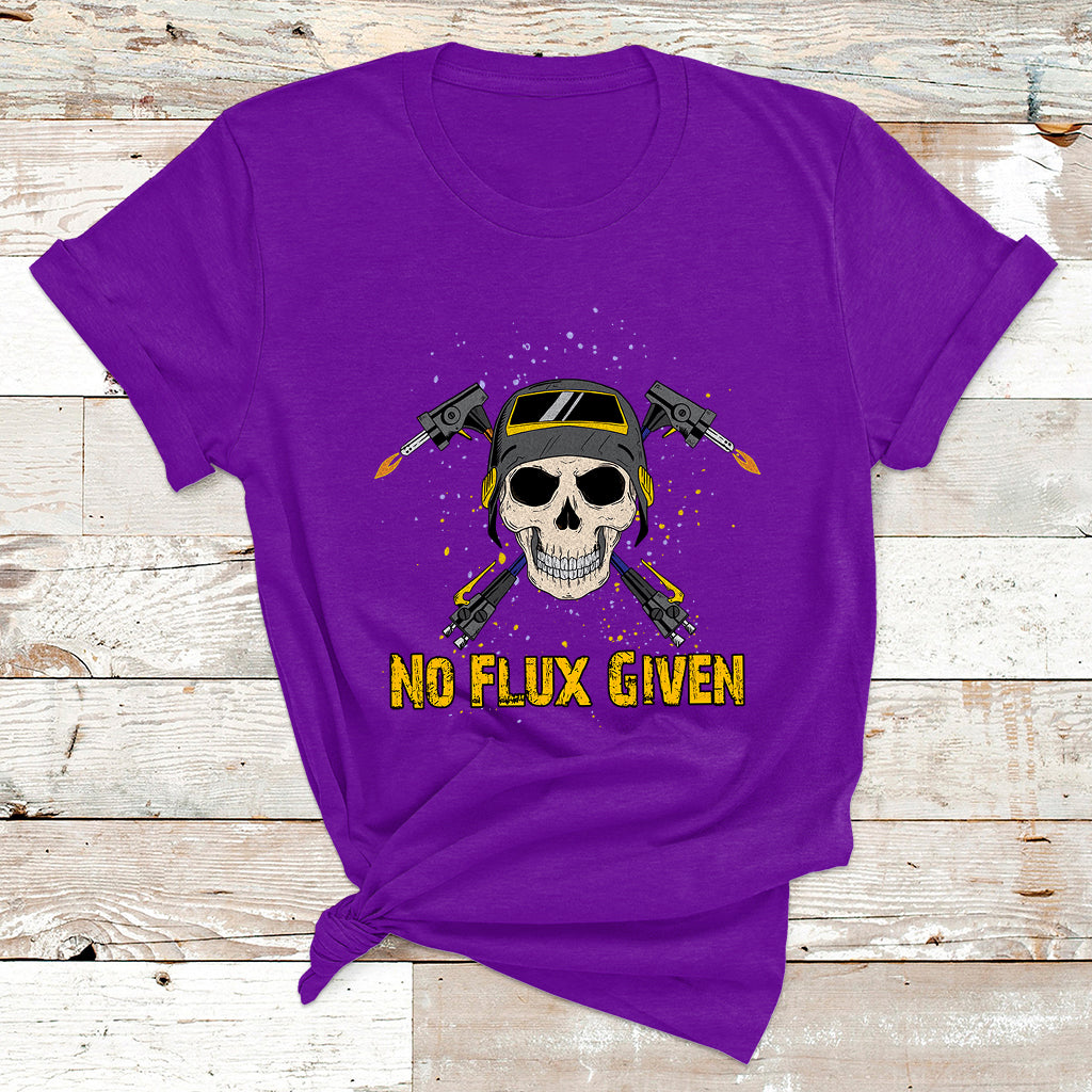 No Flux Given Shirt Funny Welder For Men Welding Gift T Shirt - Wonder Print Shop