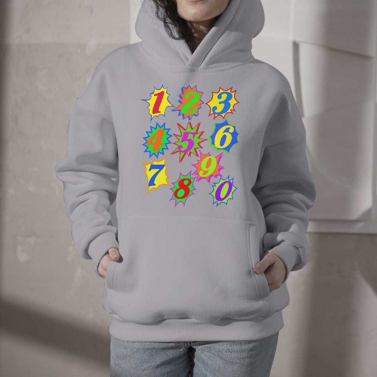 Number Day Math Day Numbers Costume Let's Have Fun With The Numbers Hoodie - Wonder Print Shop