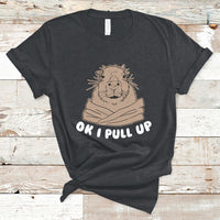Vintage Funny Ok I Pull Up Meme Capybara Meme T Shirt - Wonder Print Shop