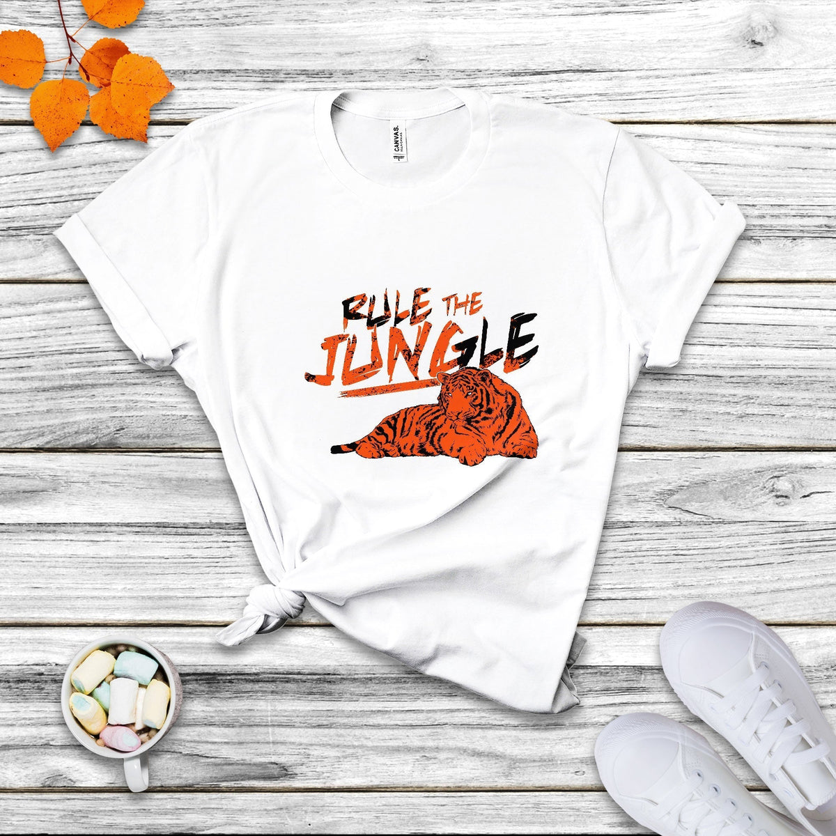 Rule The Jungle Fear Da Tiger King Of The North Sundey T Shirt - Wonder Print Shop