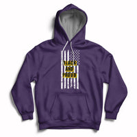 BHM Black And Proud African American Pride Us Flag Hoodie - Wonder Print Shop