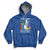It's Not Always Black And White Rare Disease Awareness Rainbow Zebra Kids Hoodie - Wonder Print Shop