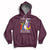 It's Not Always Black And White Rare Disease Awareness Rainbow Zebra Kids Hoodie - Wonder Print Shop