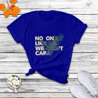 No One Like Us We Don't Care Jawn It's A Philly Thing Eagle T Shirt - Wonder Print Shop