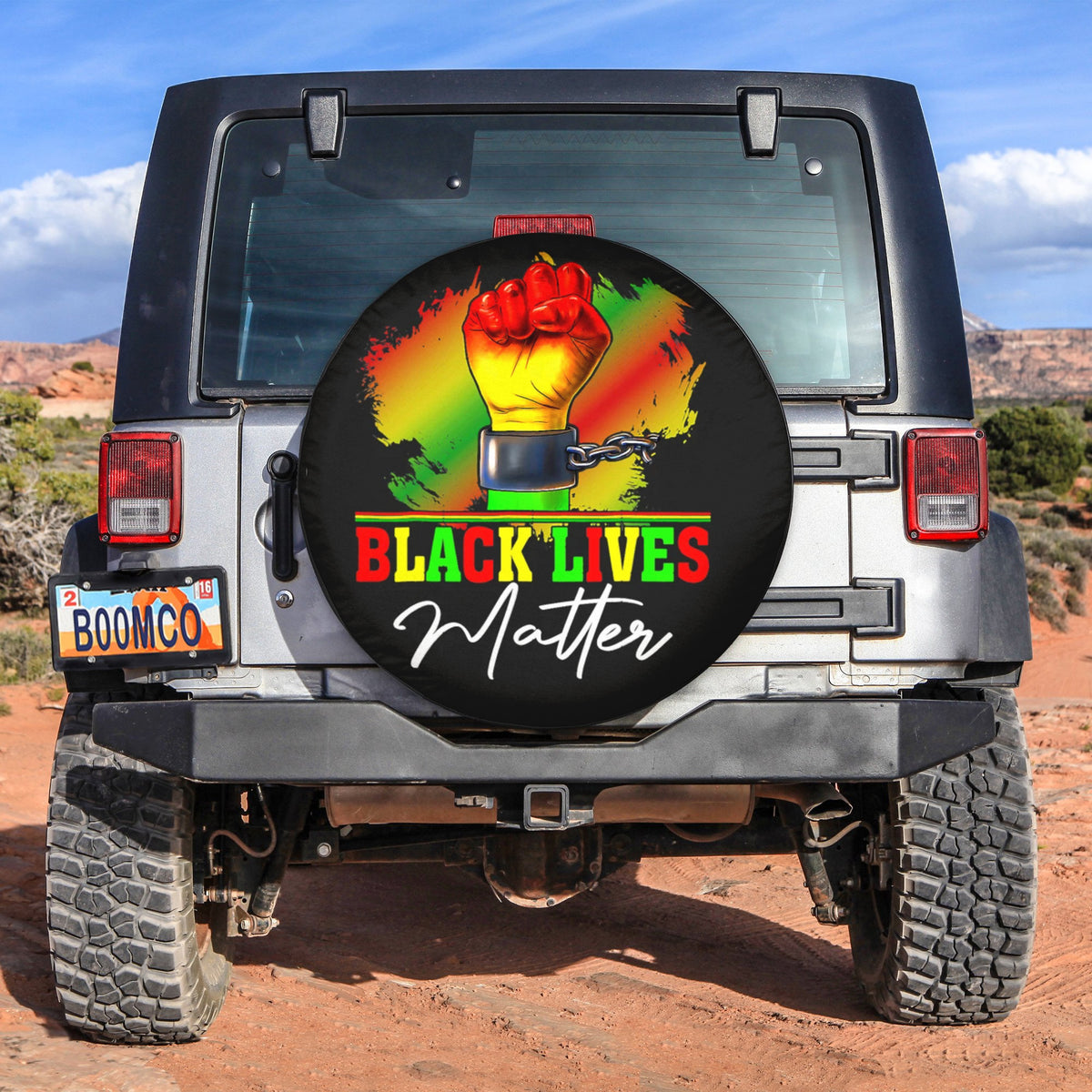 African Tire Covers - Juneteenth Spare Tire Cover Lives Matter NO.129 LT8 - Wonder Print Shop