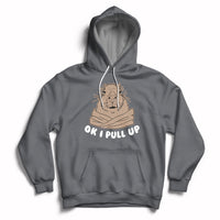 Vintage Funny Ok I Pull Up Meme Capybara Meme Hoodie - Wonder Print Shop