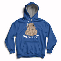 Vintage Funny Ok I Pull Up Meme Capybara Meme Hoodie - Wonder Print Shop