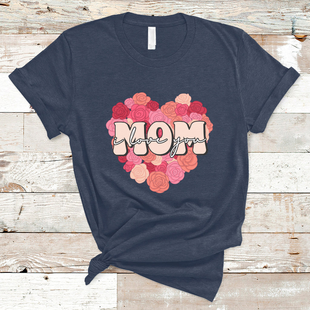 I Love You Mom Happy Mother's Day Mommy And Me Matching T Shirt - Wonder Print Shop