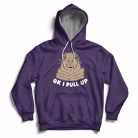 Vintage Funny Ok I Pull Up Meme Capybara Meme Hoodie - Wonder Print Shop