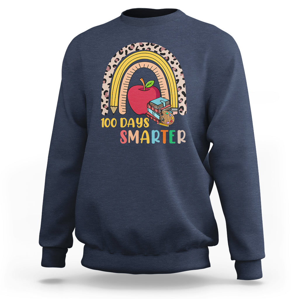 Vintage 100 Days Of School Y'all 100 Days Smarter Students Sweatshirt - Wonder Print Shop