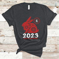 Year Of The Rabbit Yin Yang Happy Chinese New Year 2023 T Shirt - Wonder Print Shop