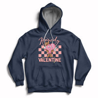 Howdy Valentine Funny Valentine's Day Cowboy Heart Groovy Hoodie - Wonder Print Shop