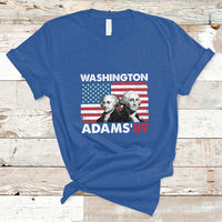 Washington Adams 1789 American Patriots Presidents Day US History US Pride Political T-Shirt - Wonder Print Shop