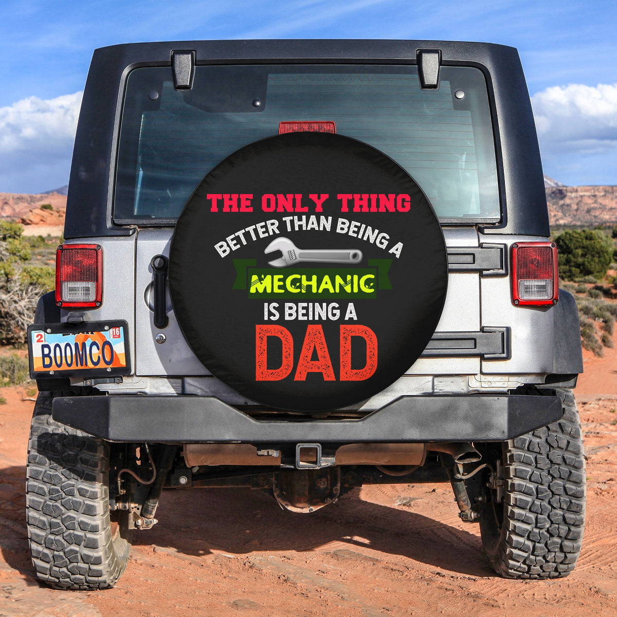 Father's Day Tire Covers - The Only Thing Better Than Being A Mechanic Is Being A Dad Spare Tire Cover NO.138 LT8 - Wonder Print Shop