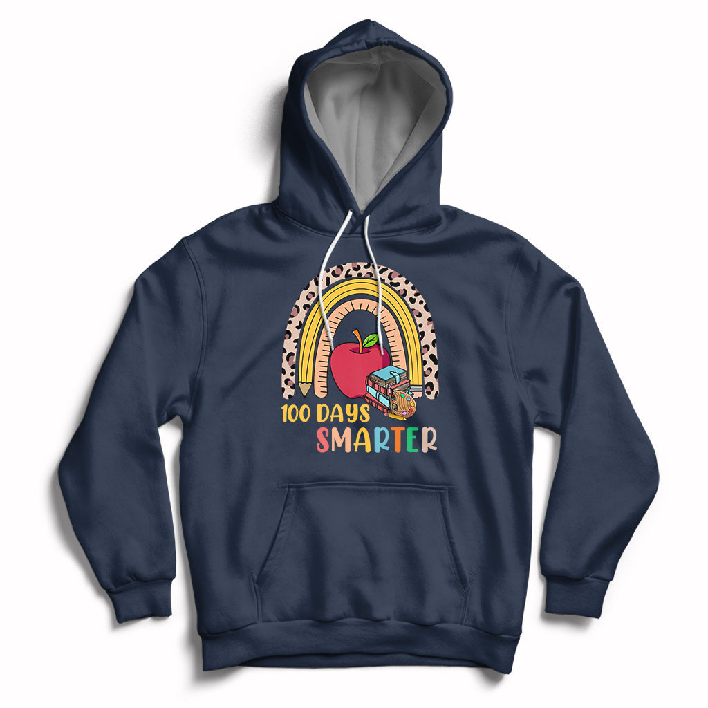 Vintage 100 Days Of School Y'all 100 Days Smarter Students Hoodie - Wonder Print Shop