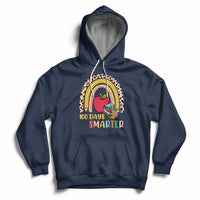 Vintage 100 Days Of School Y'all 100 Days Smarter Students Hoodie - Wonder Print Shop