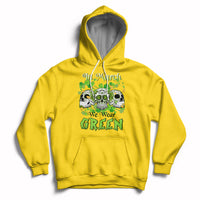 In March We Wear Green Skull Happy St Patrick's Day Celebration Hoodie - Wonder Print Shop