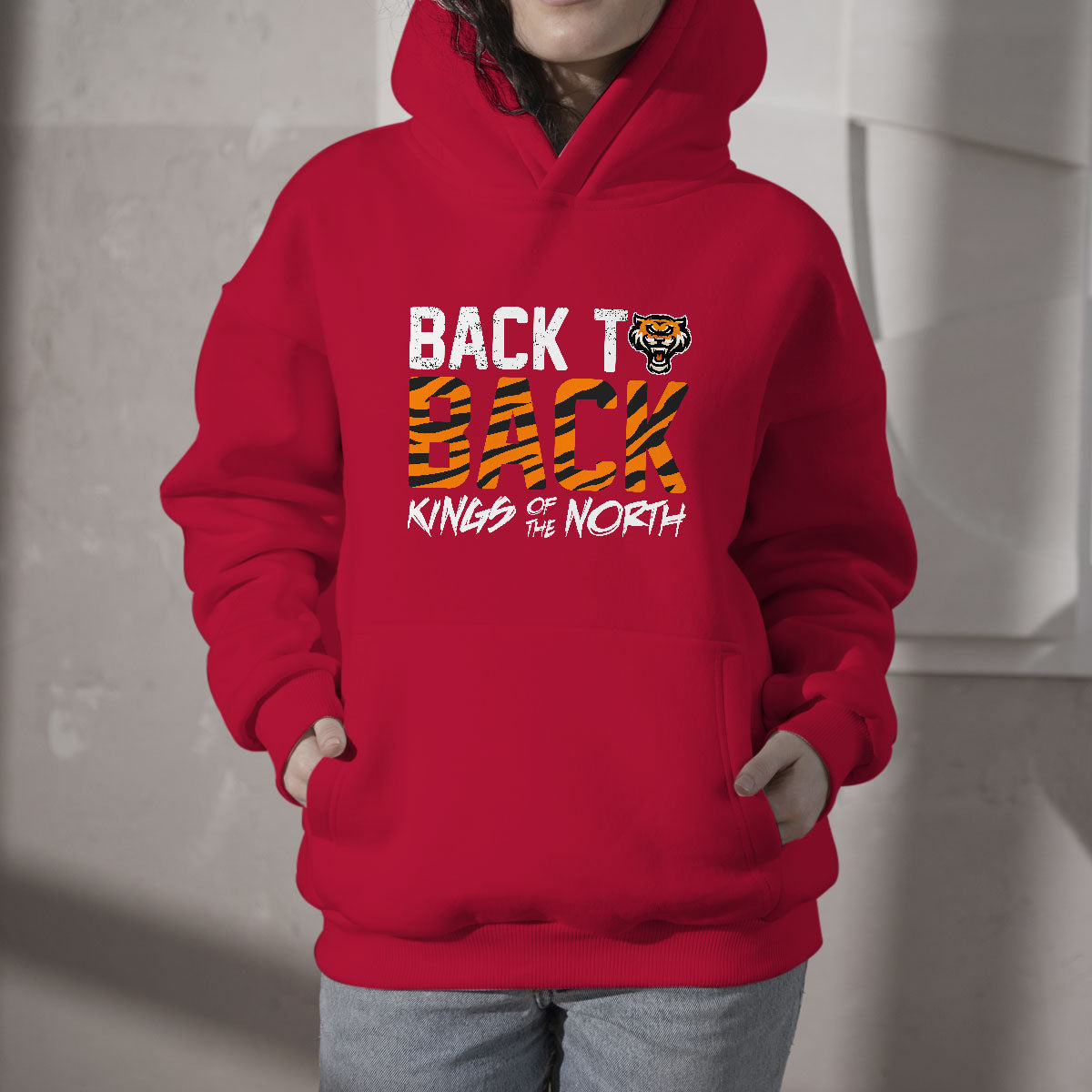 Back To Back Kings Of The North 513 Fear Da Tiger Hoodie - Wonder Print Shop
