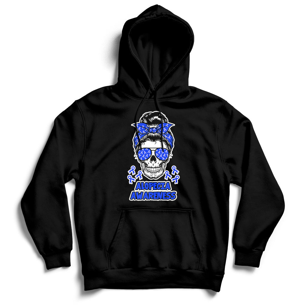 Aalopecia Awareness Shirt Alopecia Warriors Are Magical Hoodie - Wonder Print Shop