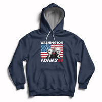 Washington Adams 1789 American Patriots Presidents Day US History US Pride Political Hoodie - Wonder Print Shop