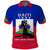 Custom Haiti Polo Shirt Negre Marron With Haitian Flag - Wonder Print Shop