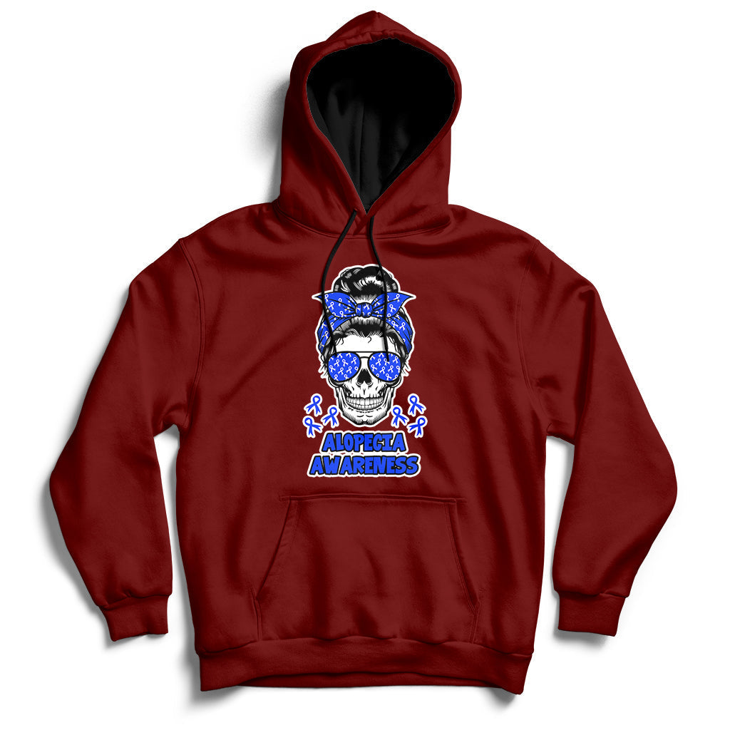 Aalopecia Awareness Shirt Alopecia Warriors Are Magical Hoodie - Wonder Print Shop
