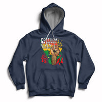 Freedom Is Won Equal Rights Teach Black History Month Pride Hoodie - Wonder Print Shop