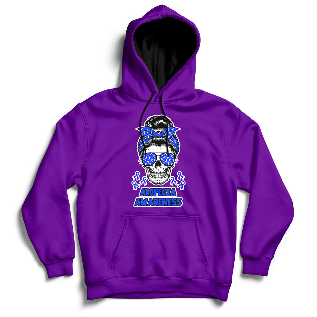 Aalopecia Awareness Shirt Alopecia Warriors Are Magical Hoodie - Wonder Print Shop