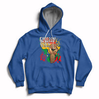 Freedom Is Won Equal Rights Teach Black History Month Pride Hoodie - Wonder Print Shop