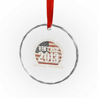 13th Birthday 2026 Crystal Glass Ornament Vintage 2013 Official Teenager 13 Years Of Being Awesome - Wonder Print Shop