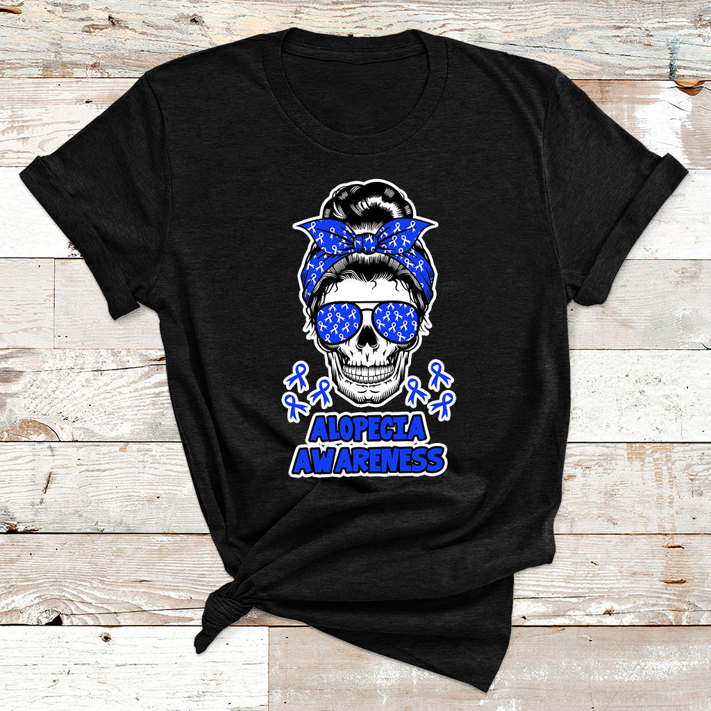 Aalopecia Awareness Shirt Alopecia Warriors Are Magical T Shirt - Wonder Print Shop