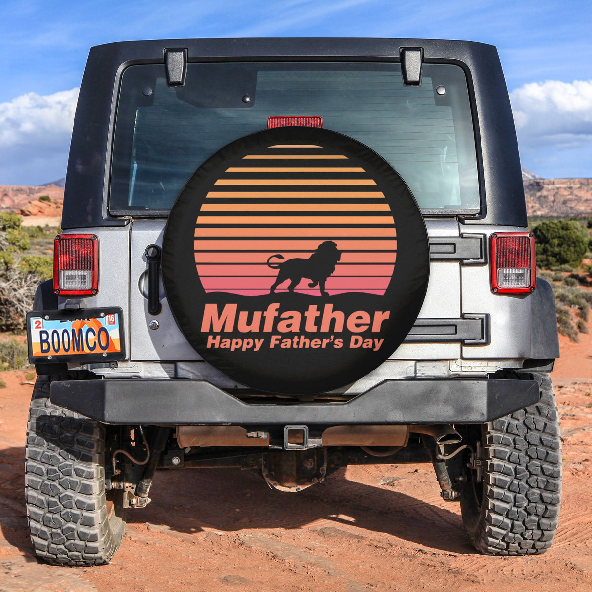 Father's Day Tire Covers - Mufather Happy Father's Day Spare Tire Cover NO.14 LT8 - Wonder Print Shop
