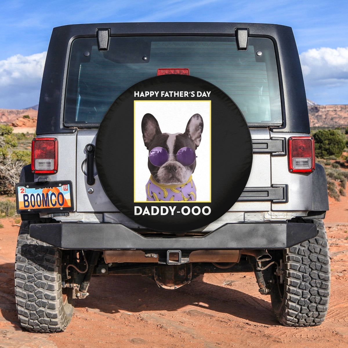Father's Day Tire Covers - Happy Father's Day Daddy-Ooo Spare Tire Cover NO.140 LT8 - Wonder Print Shop