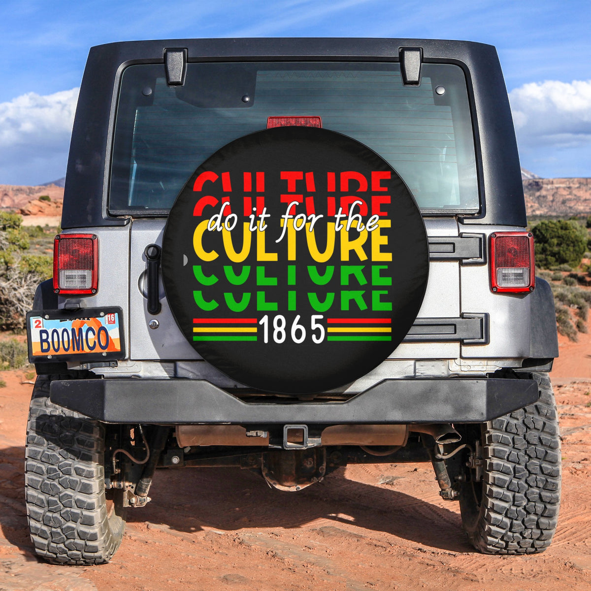 African Tire Covers - Juneteenth Spare Tire Cover Do It For The Culture 1865 NO.143 LT8 - Wonder Print Shop