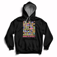 Booktrovert Cute Cat Books Funny Book Lover Meaning Reader Reading Hoodie - Wonder Print Shop